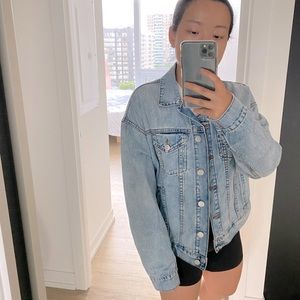 Banana republic boyfriend style denim jacket